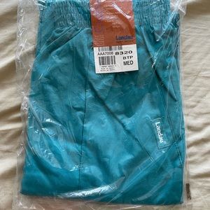 New In package Landau teal scrub pants medium